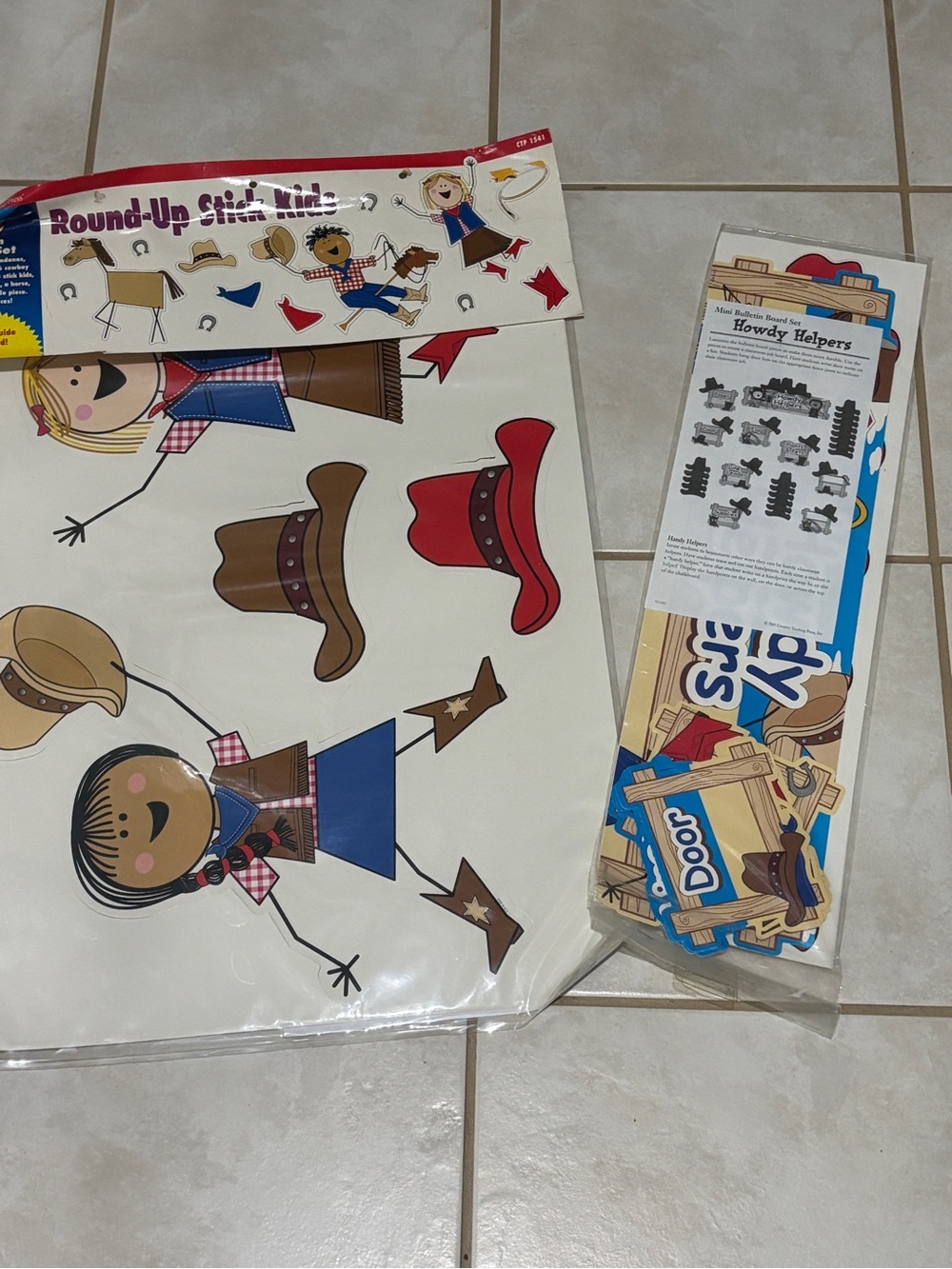 CTP Round up stick kids set & Howdy Helpers!  New!
